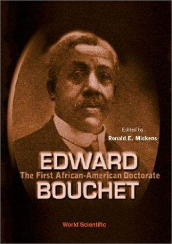 Cover of Edward Bouchet by Ronald E. Mickens