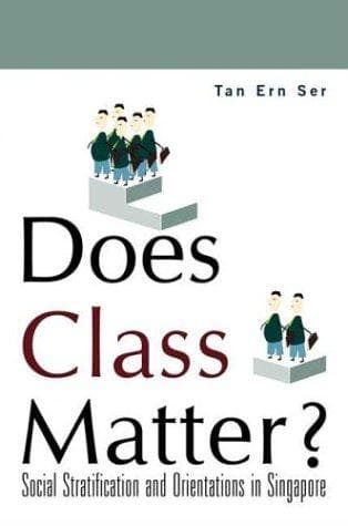 Cover of Does class matter by Tan, Ern Ser