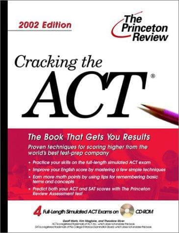 Cover of Cracking the ACT by Geoff Martz