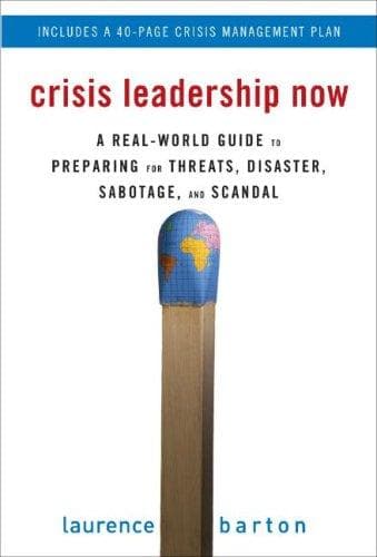 Cover of Crisis Leadership Now by Laurence Barton