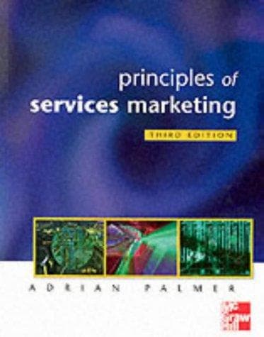 Cover of Principles of Services Marketing by Adrian Palmer