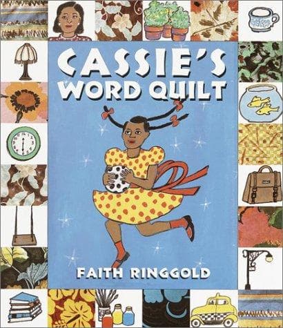 Cover of Cassie's word quilt by Faith Ringgold
