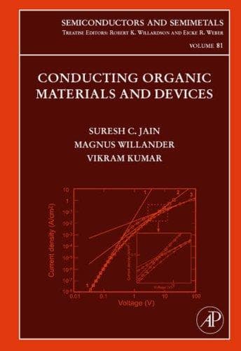 Cover of Conducting organic materials and devices by Jain, S. C