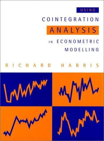 Cover of Using Cointegration Analysis in Econometric Modelling by Richard I. D. Harris