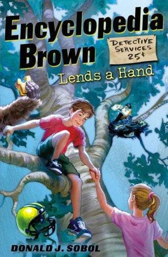 Cover of Encyclopedia Brown Lends a Hand by Donald J. Sobol