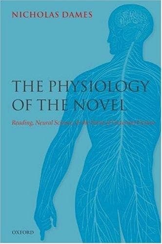 Cover of The physiology of the novel by Nicholas Dames