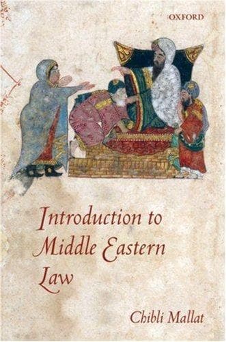 Cover of Introduction to Middle Eastern law by Chibli Mallat