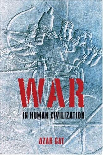 Cover of War in human civilization by Azar Gat