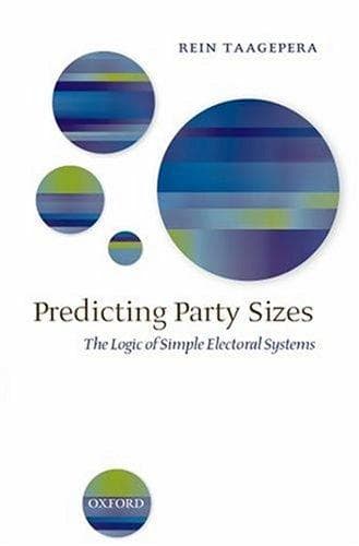 Cover of Predicting Party Sizes by Rein Taagepera