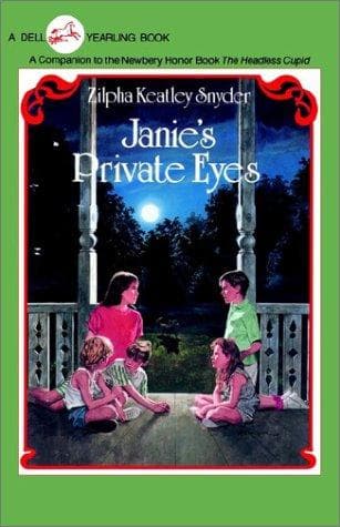 Cover of Janie's Private Eyes by Zilpha Keatley Snyder