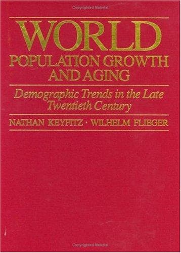Cover of World population growth and aging by Nathan Keyfitz