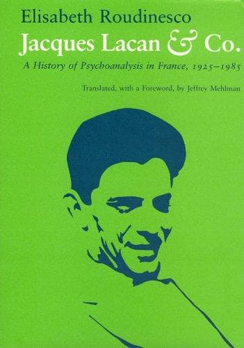 Cover of Jacques Lacan & co by Élisabeth Roudinesco