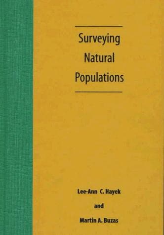 Cover of Surveying natural populations by Lee-Ann C. Hayek