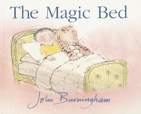 Cover of The magic bed by John Burningham