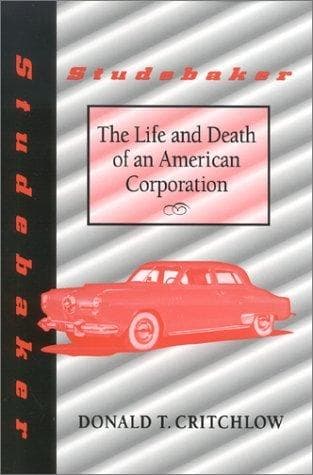 Cover of Studebaker by Donald T. Critchlow