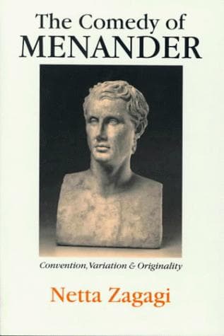 Cover of The comedy of Menander by Netta Zagagi