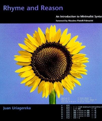 Cover of Rhyme and reason by Juan Uriagereka