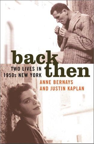 Cover of Back then by Anne Bernays
