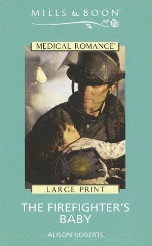 Cover of The Firefighter's Baby by Alison Roberts