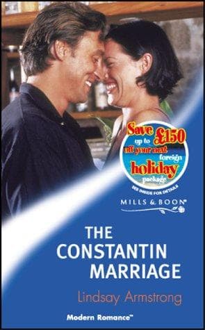 Cover of The Constantin Marriage by Lindsay Armstrong