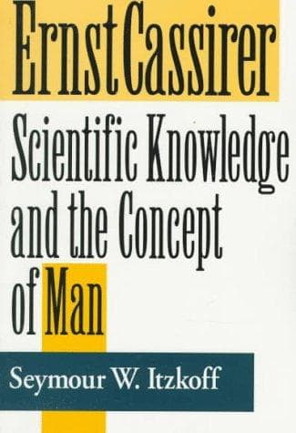 Cover of Ernst Cassirer by Seymour W. Itzkoff