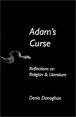Cover of Adam's curse by Denis Donoghue