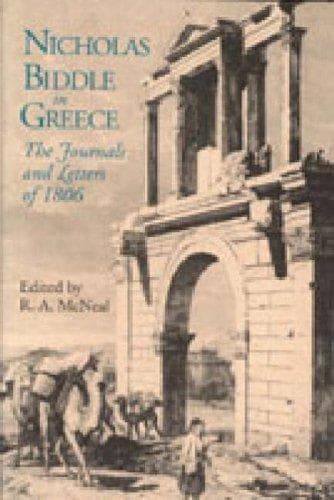 Cover of Nicholas Biddle in Greece by Biddle, Nicholas