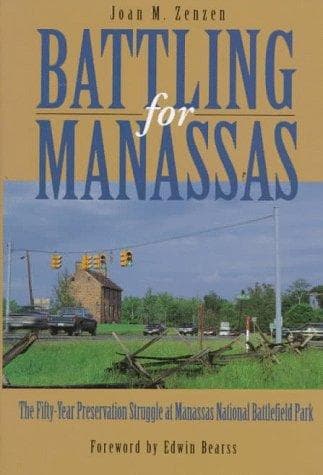 Cover of Battling for Manassas by Joan M. Zenzen