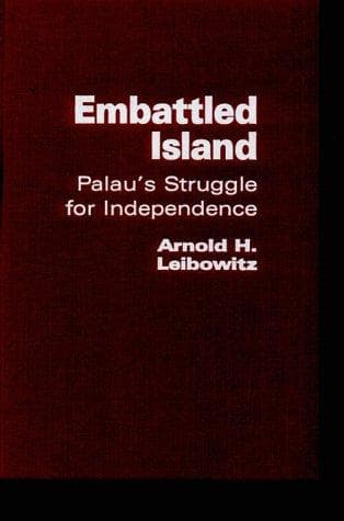Cover of Embattled island by Arnold H. Leibowitz