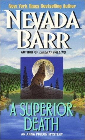 Cover of A superior death by Nevada Barr