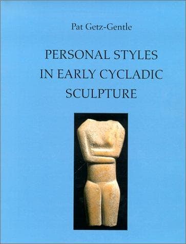 Cover of Personal Styles in Early Cycladic Sculpture (Wisconsin Studies in Classics) by Pat Getz-Gentle