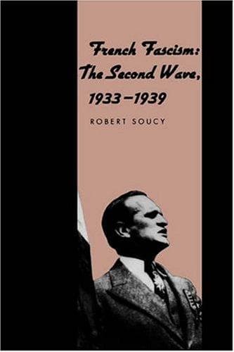 Cover of French fascism by Robert Soucy