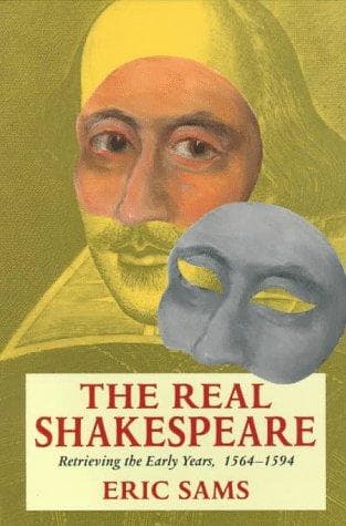 Cover of The Real Shakespeare by Eric Sams