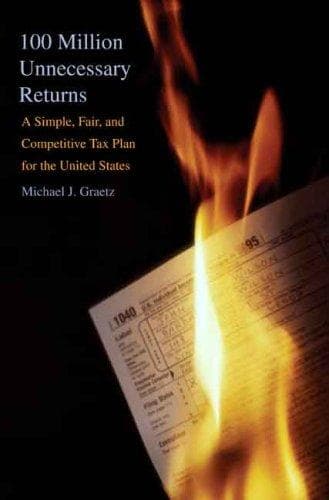 Cover of 100 Million Unnecessary Returns by Michael J. Graetz