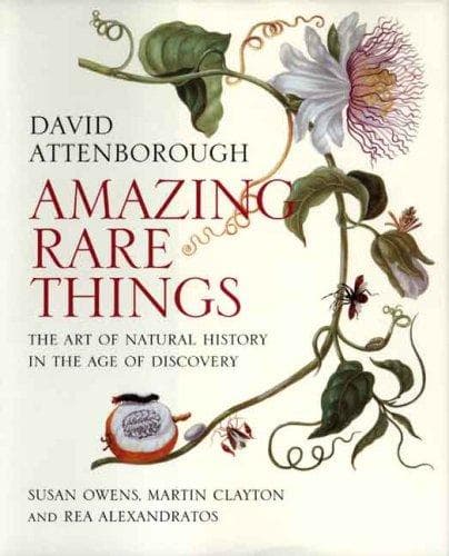Cover of Amazing rare things by David Attenborough