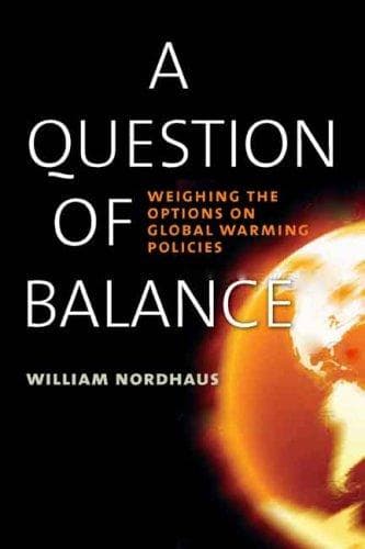 Cover of A question of balance by William D. Nordhaus