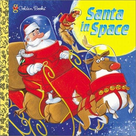 Cover of Santa in space by Jack Silbert
