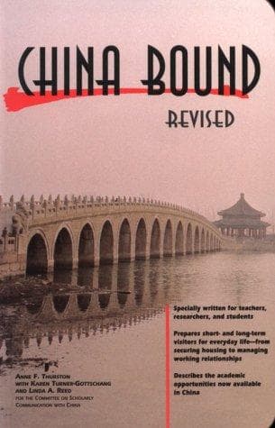 Cover of China bound by Anne F. Thurston