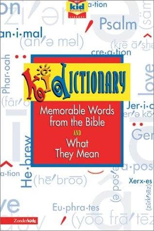 Cover of Kidictionary by Rick Osborne