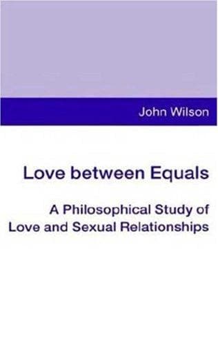 Cover of Love between equals by Wilson, John