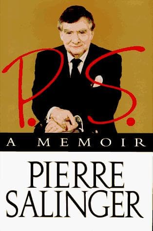 Cover of P.S., a memoir by Pierre Salinger