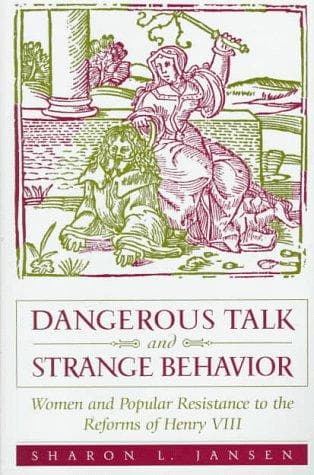 Cover of Dangerous talk and strange behavior by Sharon L. Jansen