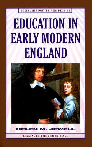 Cover of Education in early modern England by Helen M. Jewell