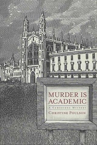 Cover of Murder is academic by Christine Poulson