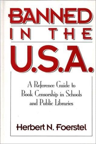 Cover of Banned in the U.S.A by Herbert N. Foerstel
