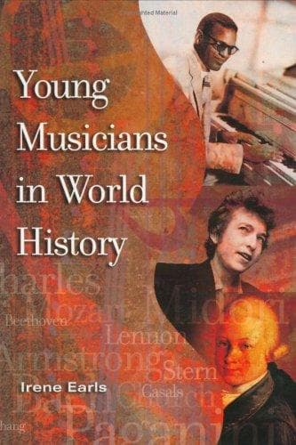 Cover of Young Musicians in World History by Irene Earls