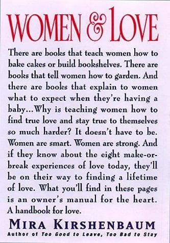 Cover of Women & Love by Mira Kirshenbaum