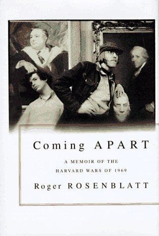 Cover of Coming Apart by Roger Rosenblatt