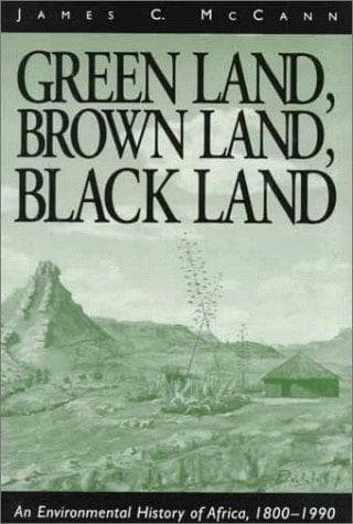 Cover of Green land, brown land, black land by James McCann