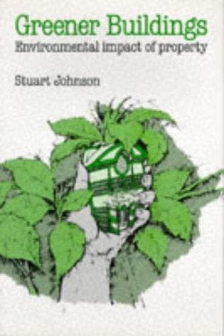 Cover of Greener buildings by Stuart Johnson